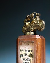 Motorcycle Club Field Meet Trophy