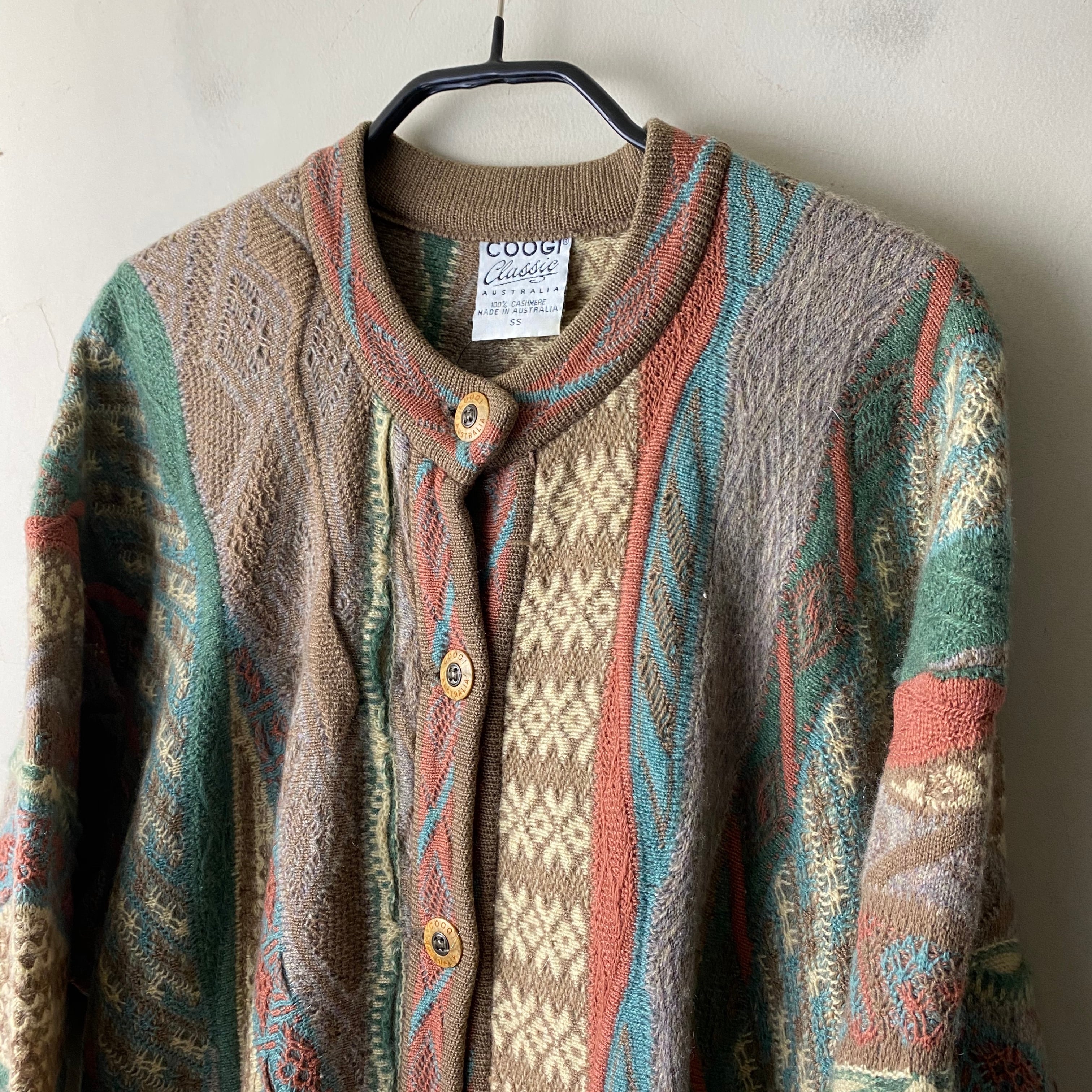 vintage COOGI cashmere 3D sweater | NOIR ONLINE