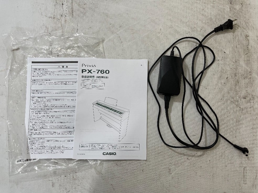 23110 [中古電子ピアノ] カシオ プリヴィア PX760BK 2017年製