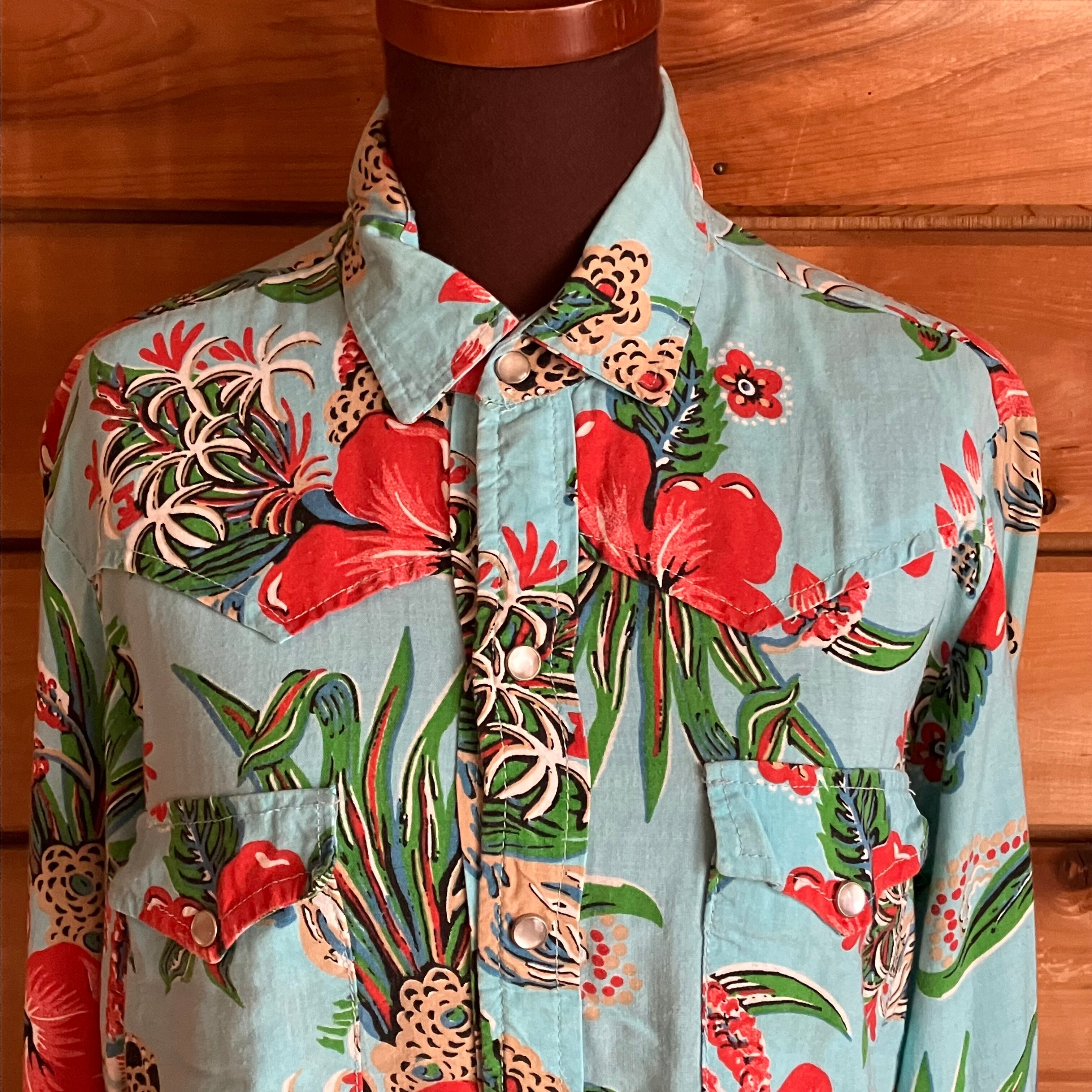 60s HAWAIIAN HOT L/S アロハシャツ | CORRINA CORRINA