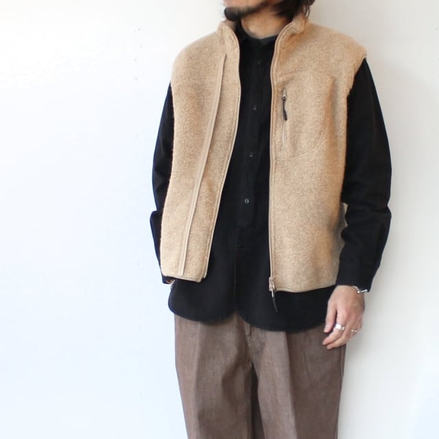 【machatt】ウールジレ ベスト ベージュ 2026年最新】machatt リバーウールベストの人気アイテム - メルカリ