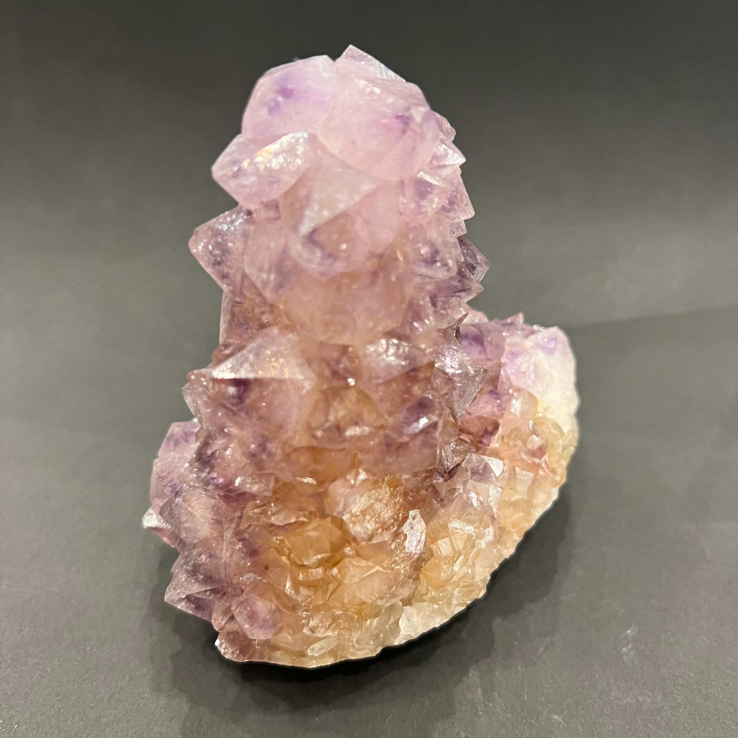 【E20829】 サボテン型 アメシスト アメジスト クラスター 原石 鉱物 天然石 パワーストーン 紫水晶