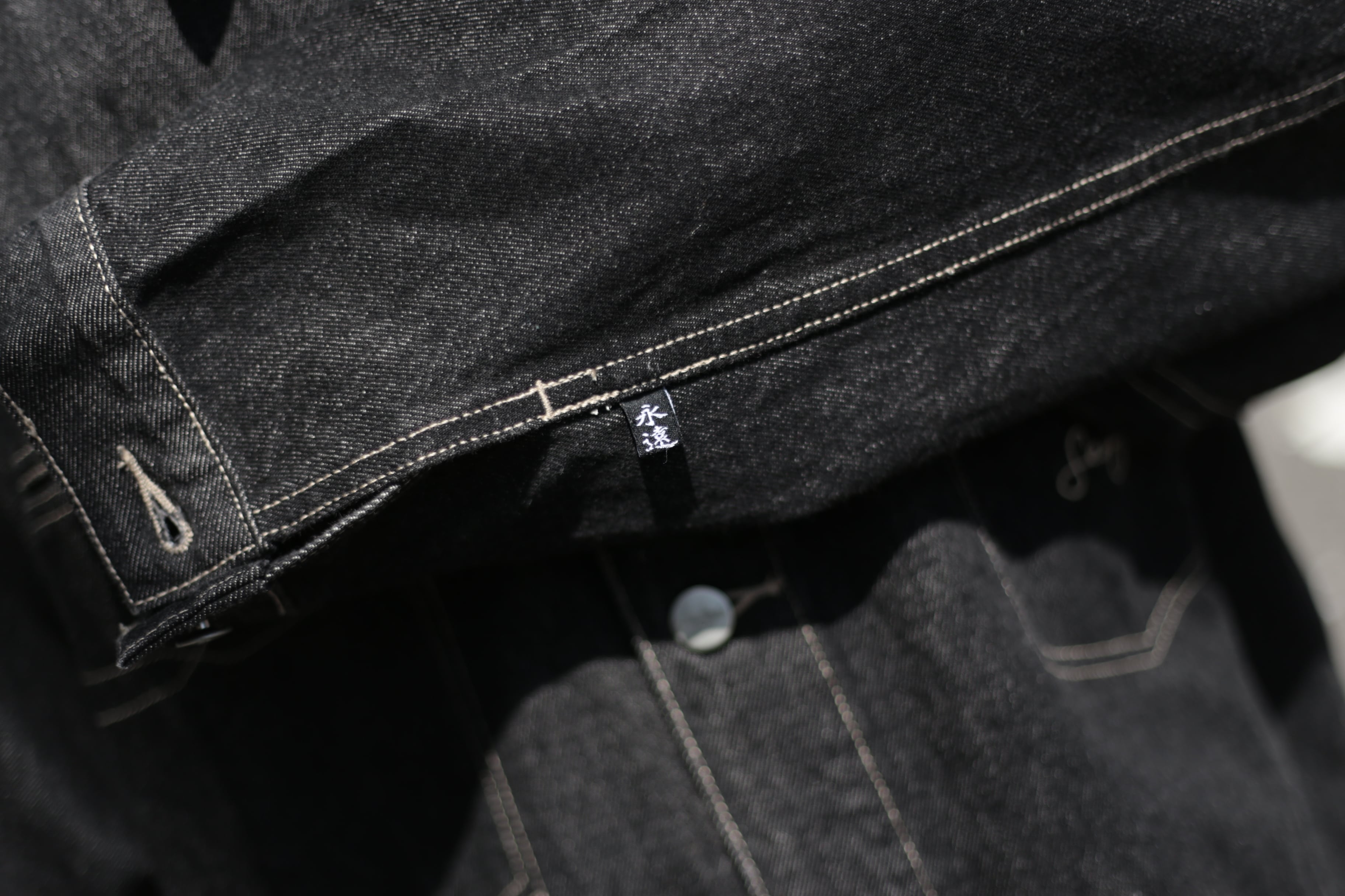 SEAN JOHN オーバーサイズ ブラック デニムジャケット【FF-3523】 | cv