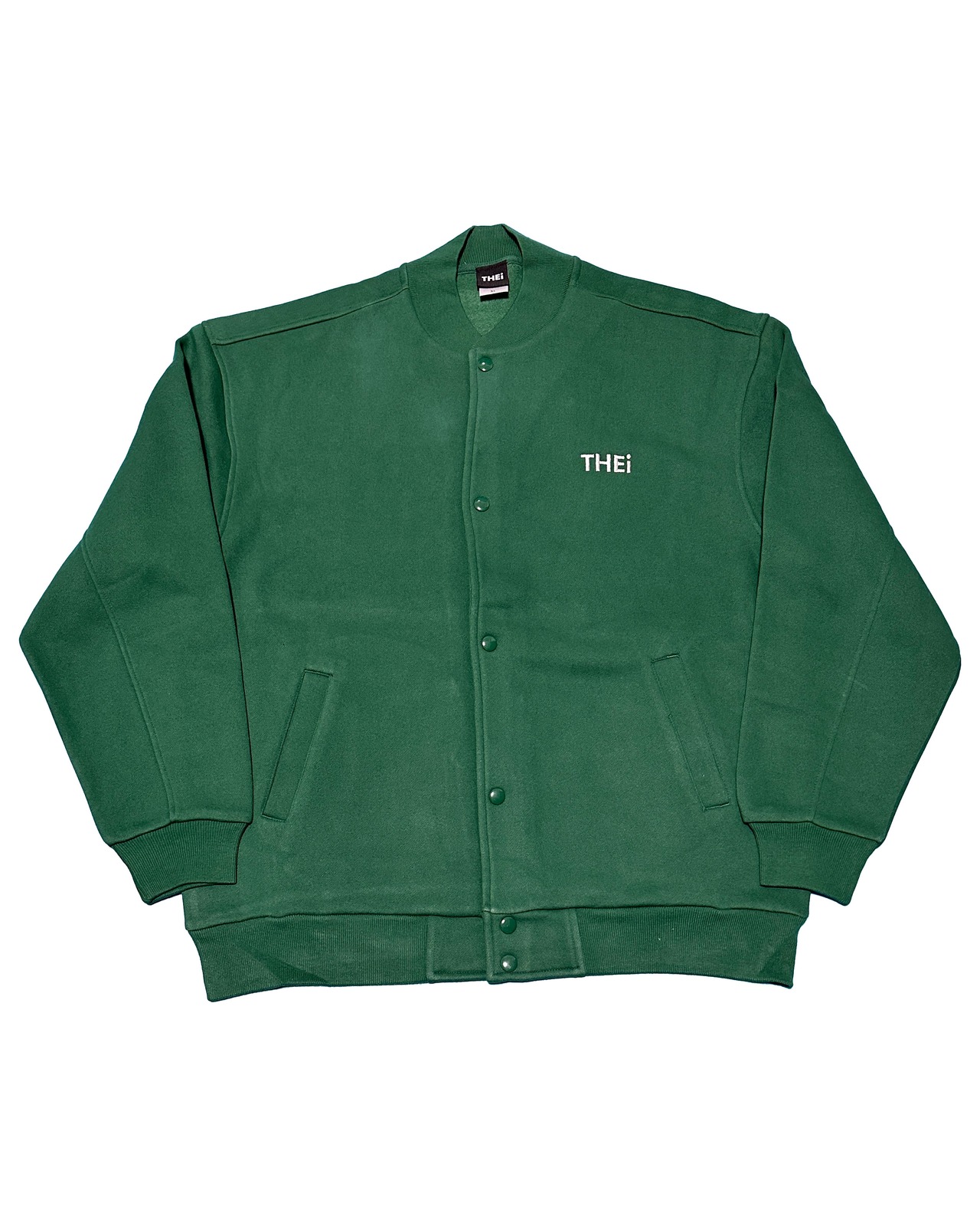 BASIC ONE POINT SWEAT JACKET - IVY GREEN