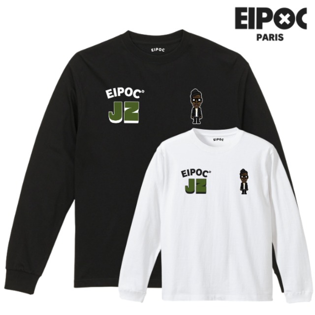 EIPOC PARIS "JZ" L/S T-Shirts (Black/White)