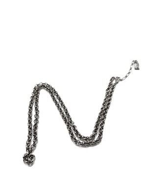 Yves Saint Laurent チェーンネックレス メタル
