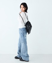 GYDA : FAKE LEATHER KNAP SACK GY-B485
