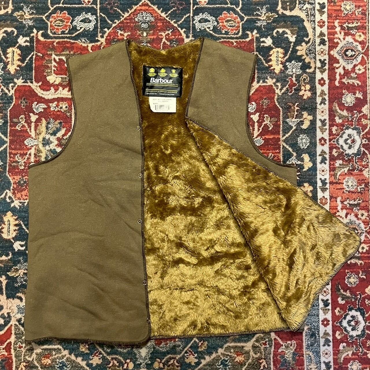 バブアー　インナーベスト（ライナーベスト）美品　90’s size42 バブアー インナーベスト（ライナーベスト）美品 90's size42 バブアー