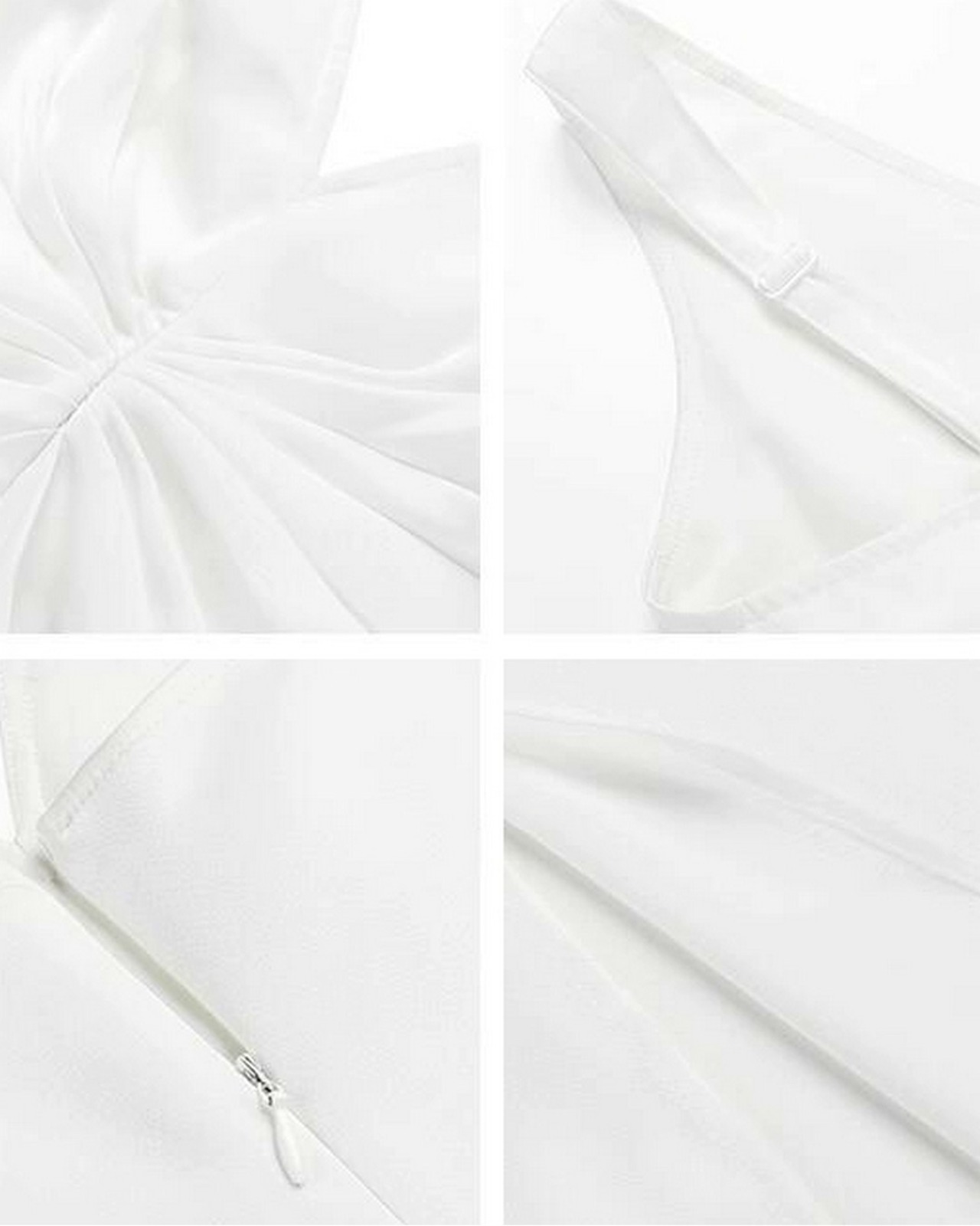 Vネックスリムワンピース 2color A0368 - 8