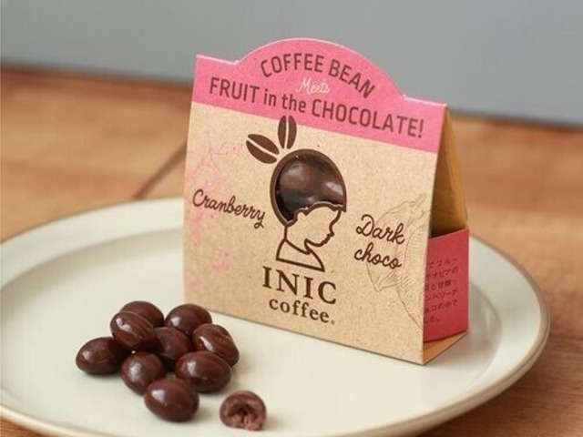 INIC coffee　|　チョコレート　COFFEE BEAN MEETS FRUIT ダーク×クランベリー