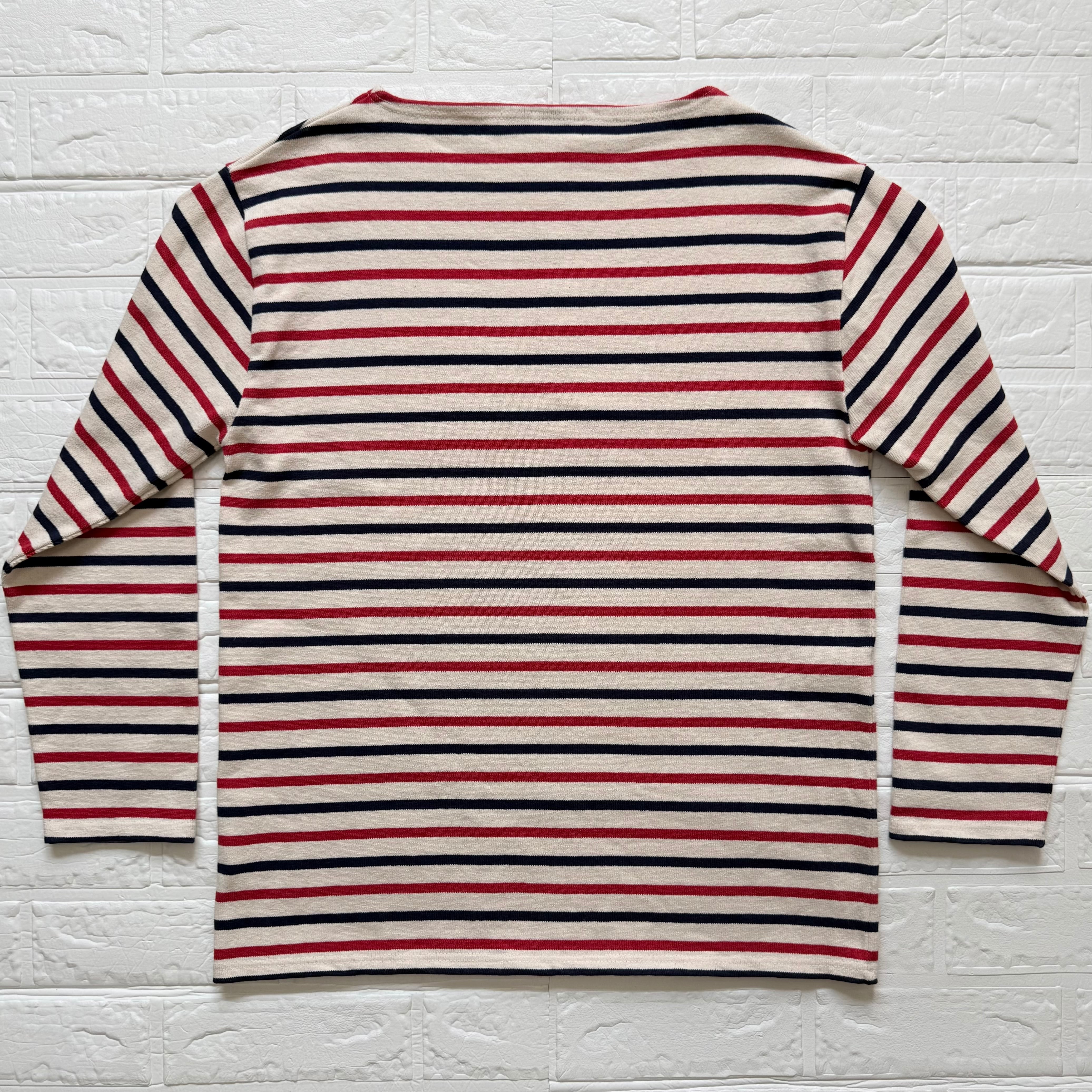 SAINT JAMES フランス製 OUESSANT TRI トリコロールボーダー ボート