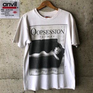 GG462 90s Betty Boop パロディ Tシャツ カルバンクライン