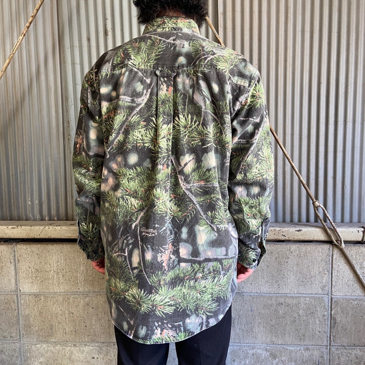 Dickies ディッキーズ リアルツリーカモ ボタンダウンシャツ メンズL 