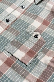 【BOW WOW】REPAIRED MOUNTAIN POCKET FLANNEL SHIRT