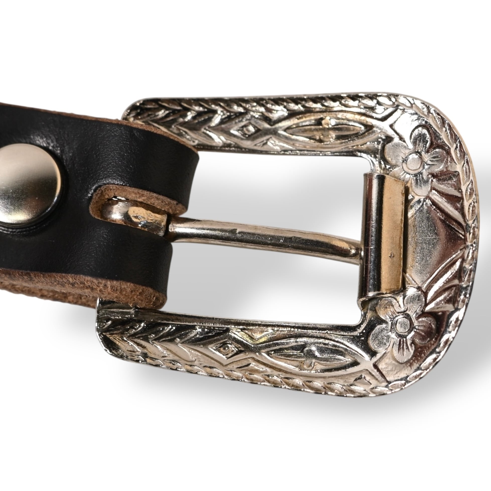 N&J x BW ウエスタンバックル ・クロムエクセル・ナローベルト⁡#3