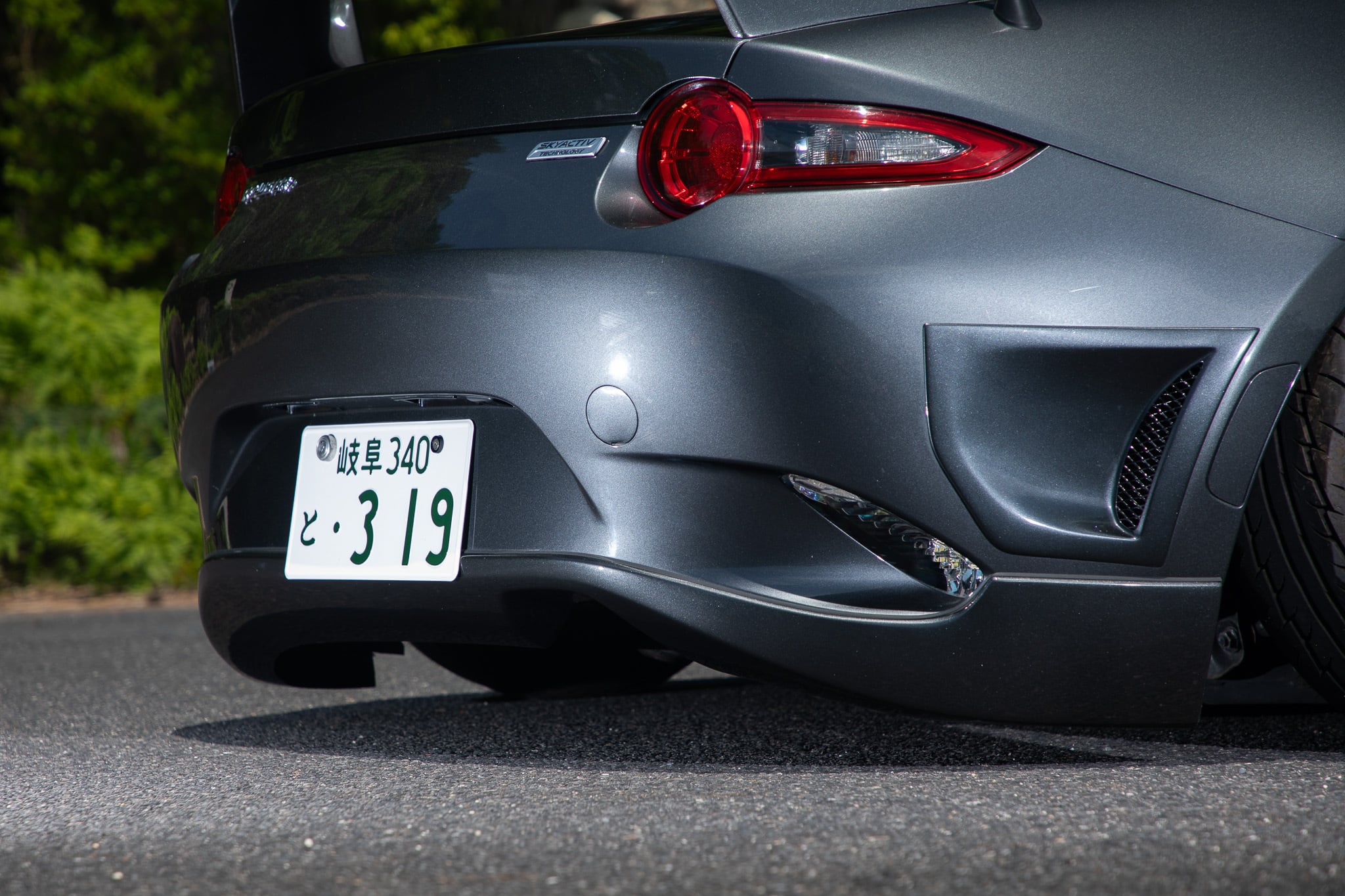 リアハーフスポイラー ND ROADSTER | KooKys