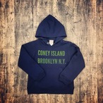 M’s FLAGS  KIDS PULLOVER HOODIE CONEY ISLAND BROOKLYN N.Y.