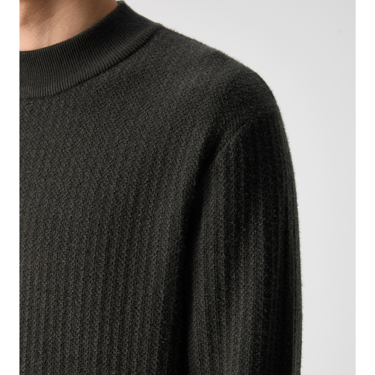 リブクルーネックニットトップス 　TB1781・画像11