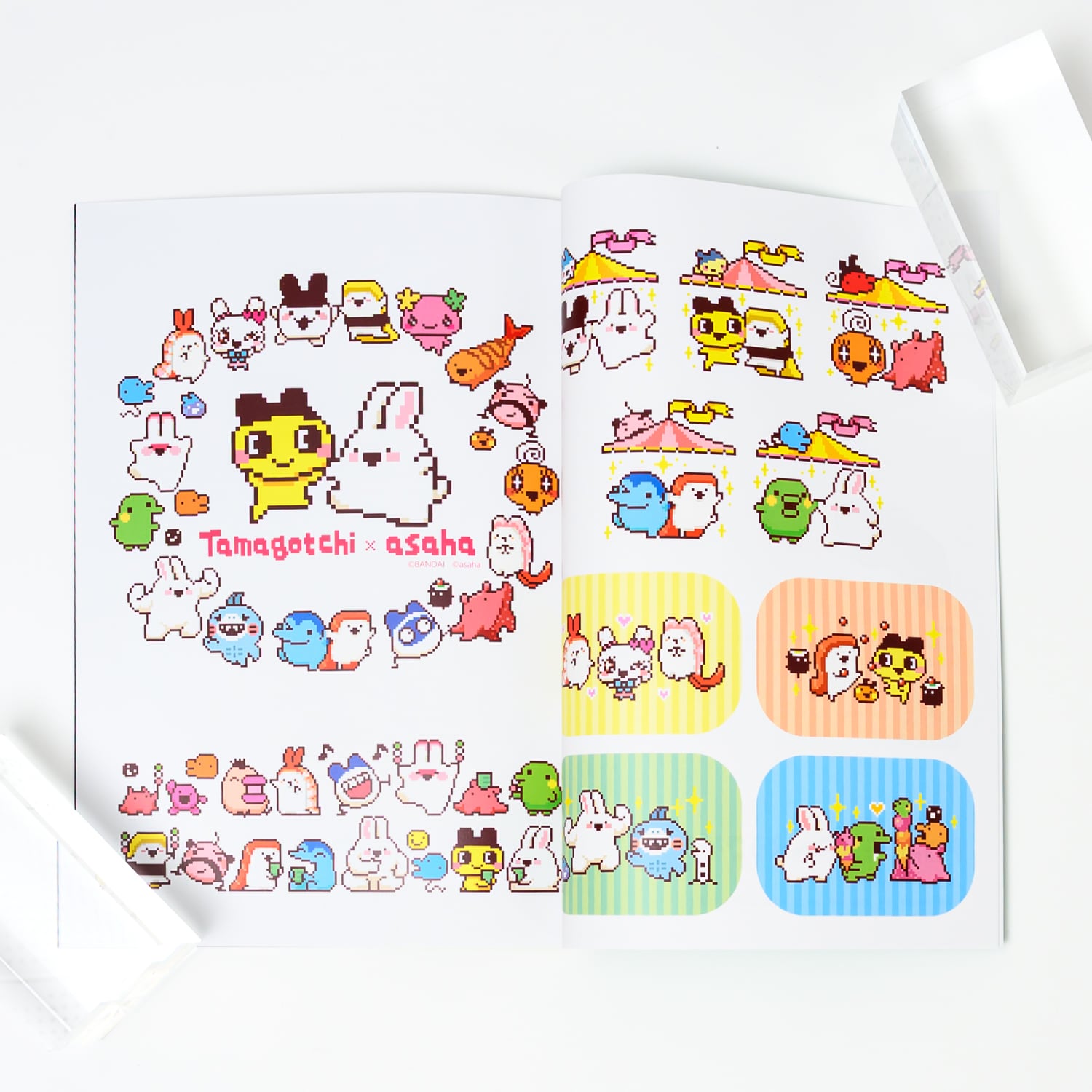 たまごっち×asaha コラボイラスト集 | TOKYO PiXEL. shop & gallery