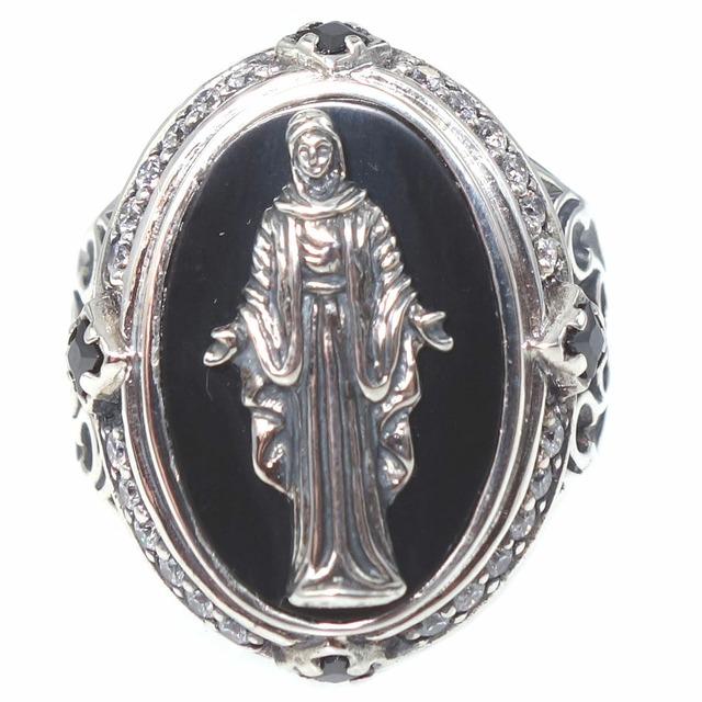 黒衣聖母リング ACR0220 Black Madonna Ring　 シルバーアクセサリー Silver Jewelry Brand