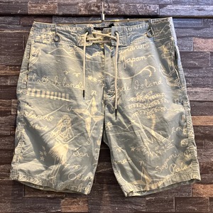 RRL ALOHA PRINT SWIM SHORTS