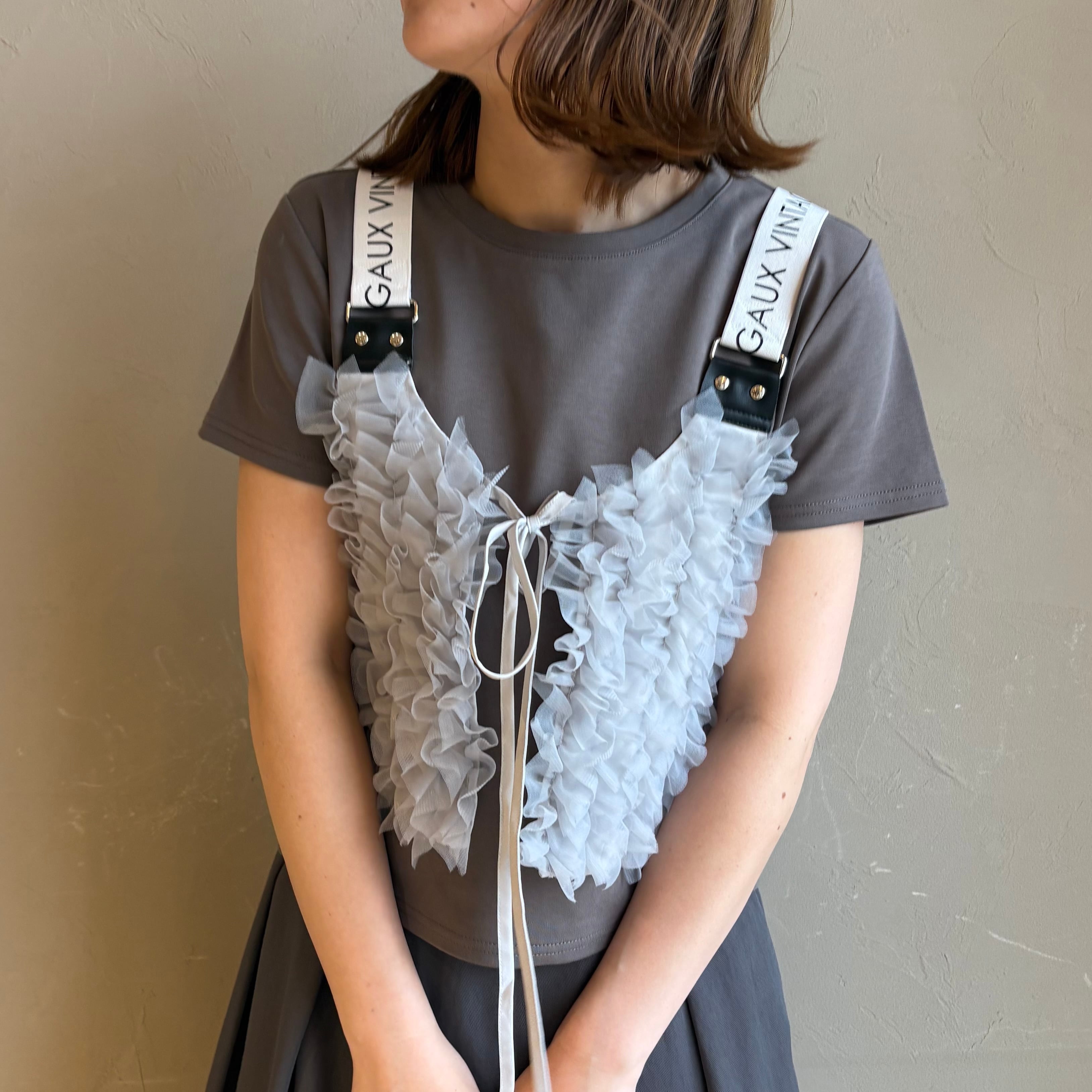 MARGAUX VINTAGE 】フリルビスチェ | valance 福井｜レディース