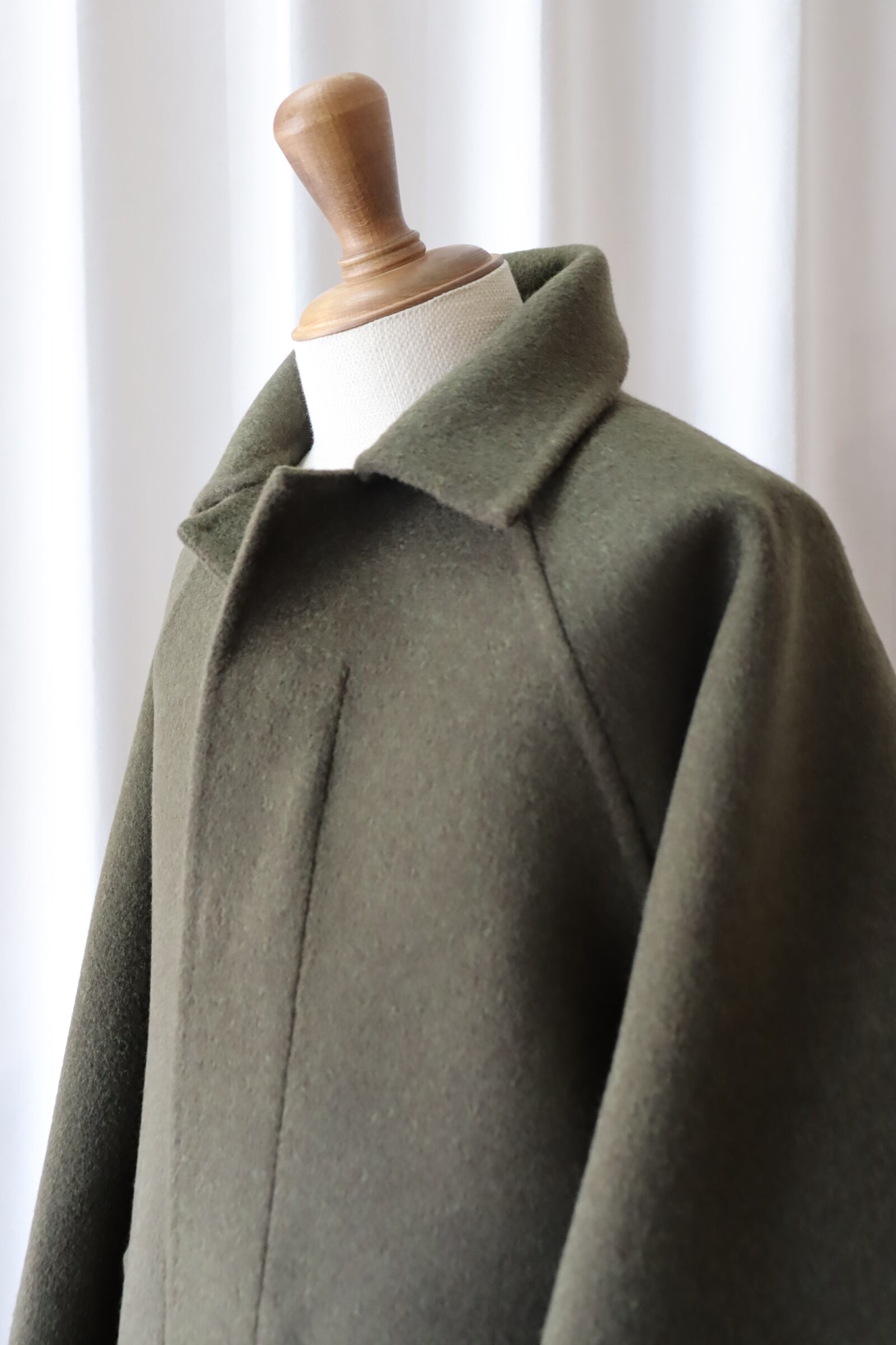 POSTELEGANT COTTON REVER COAT 40L Taupe