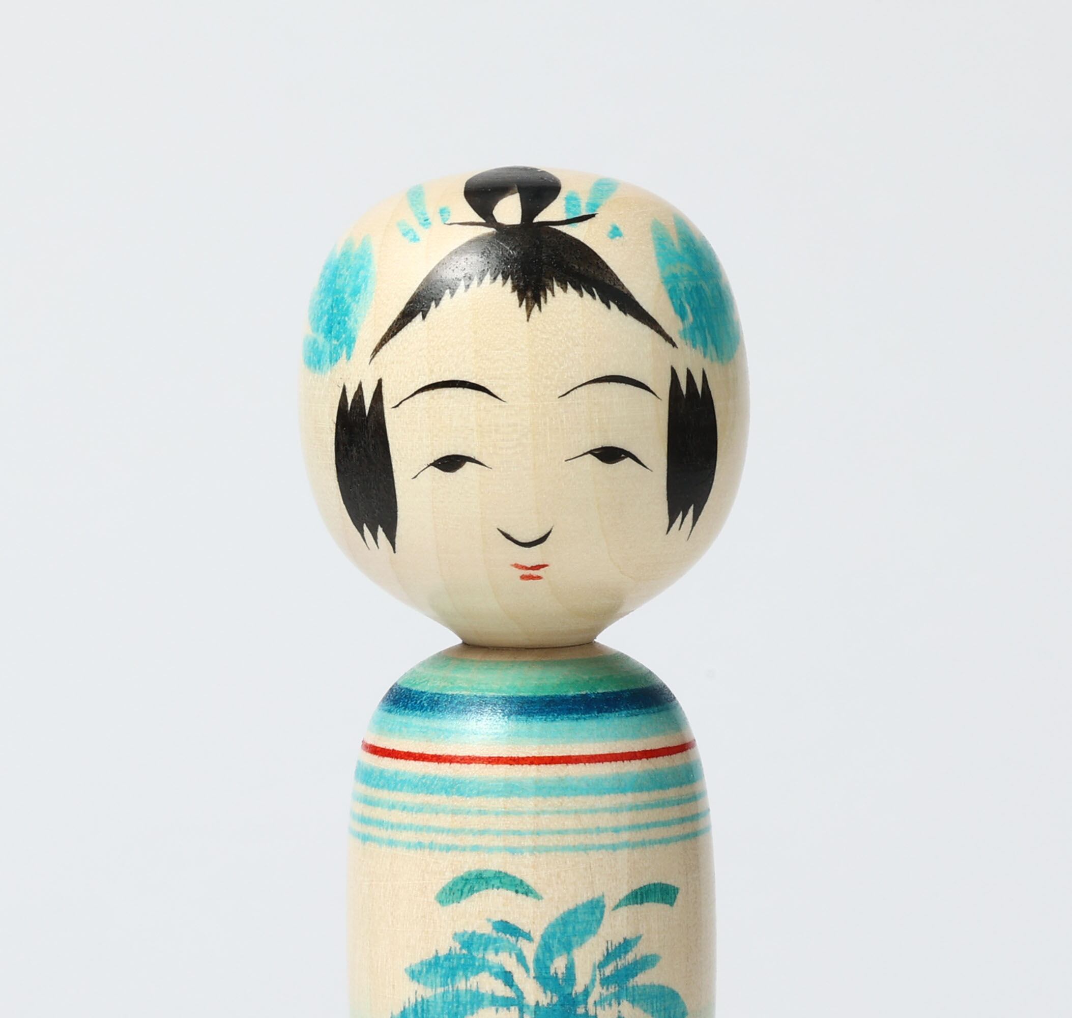 大沼秀顕 帽子こけし 3本セット 鳴子 伝統こけし 帽子こけし Boushi-hat kokeshi doll | 大沼秀顕工人 Hideaki OHNUMA