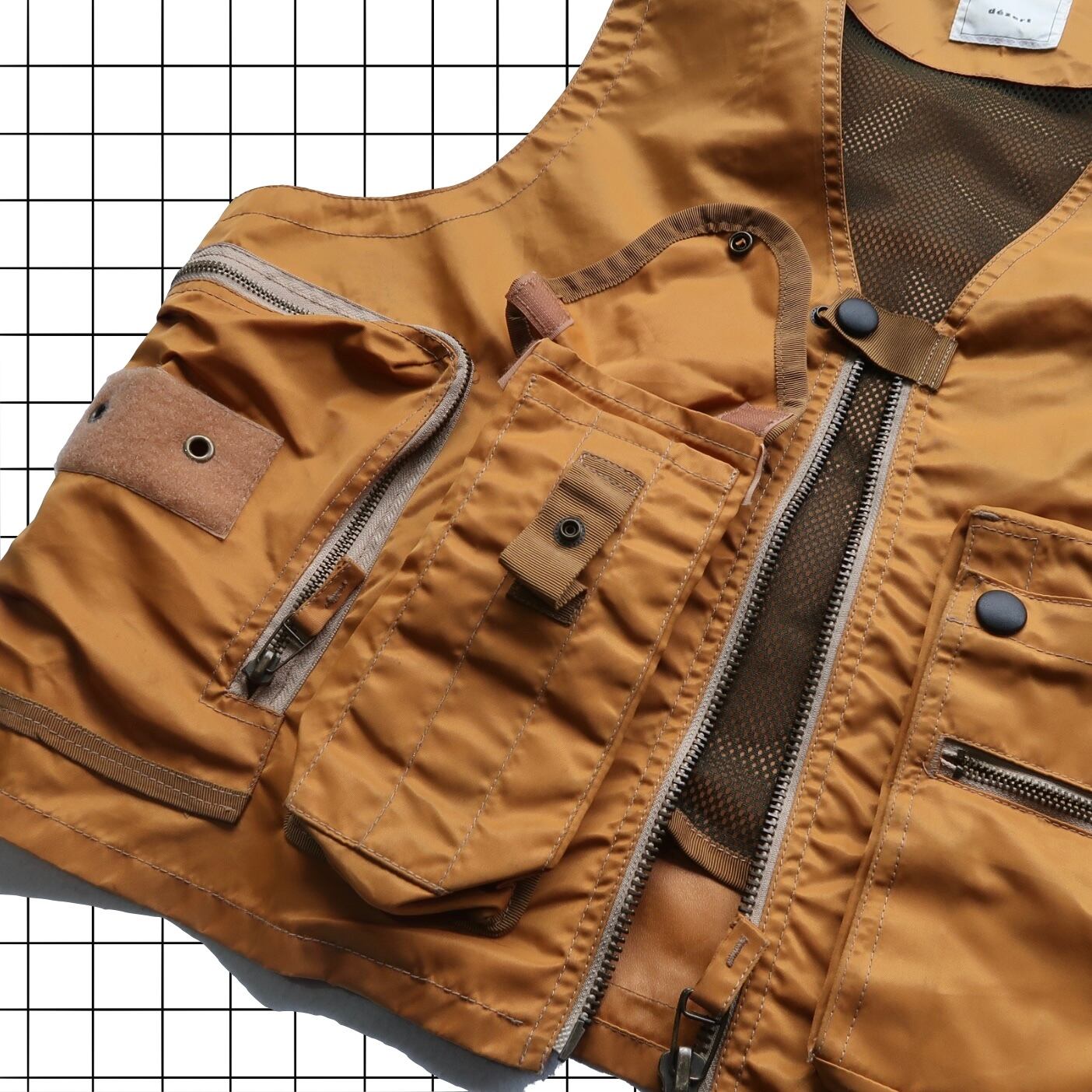 お買得限定品☆夏売れ筋 〔希少〕2000s Armani gradation NYLON vest