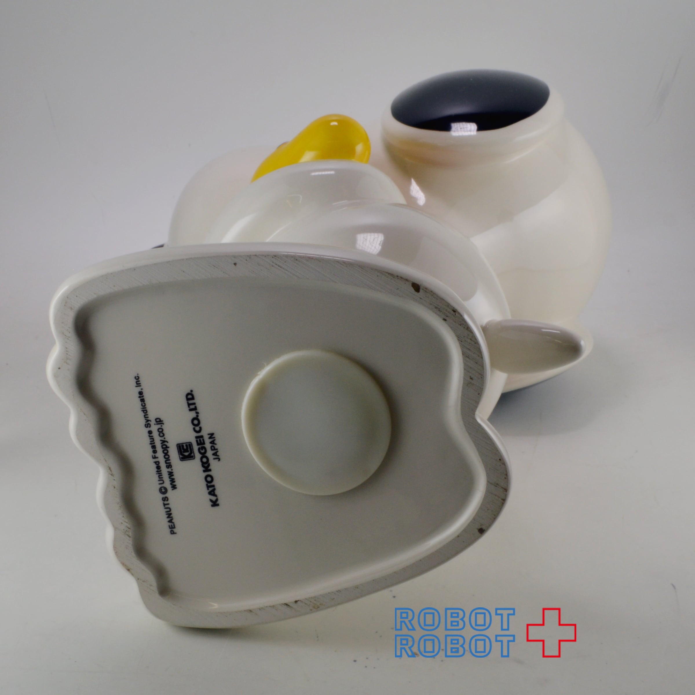 スヌーピーとウッドストック 陶器製貯金箱 加藤工芸 | ROBOTROBOT