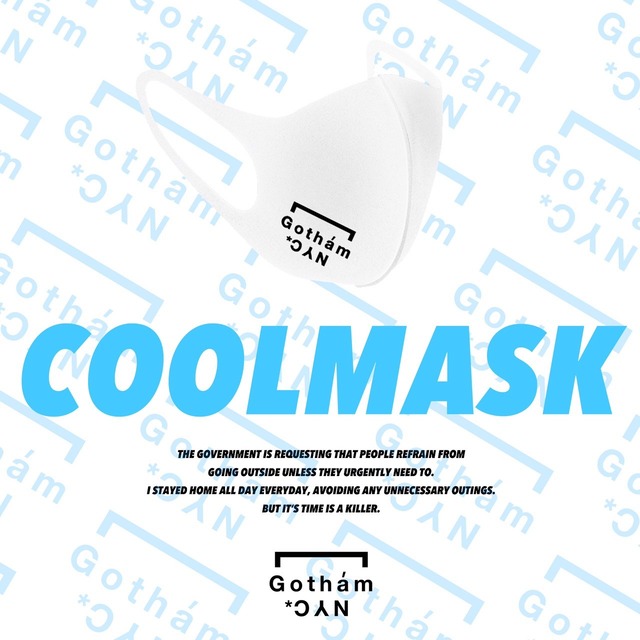 GOTHAM.NYC / 涼感マスク / ファッションマスク