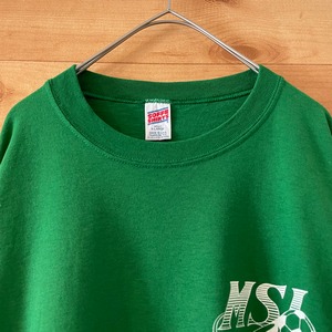 【SOFFE】90s USA製 サッカー ワンポイント Tシャツ アメリカ古着