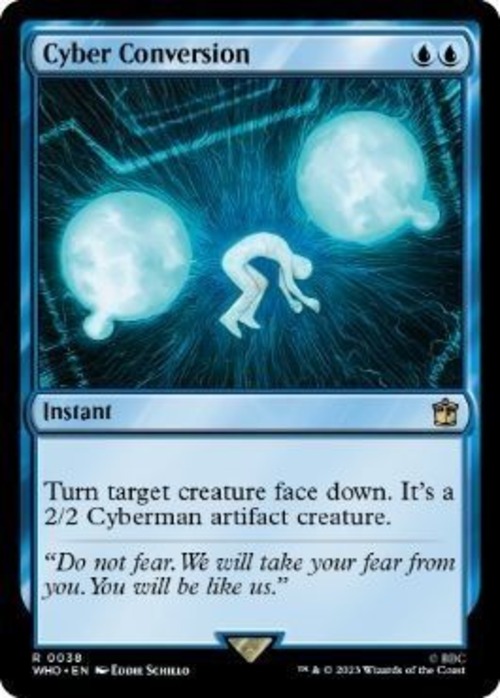 MTG《サイバーへの変換/Cyber Conversion(WHO)》英語 Foil