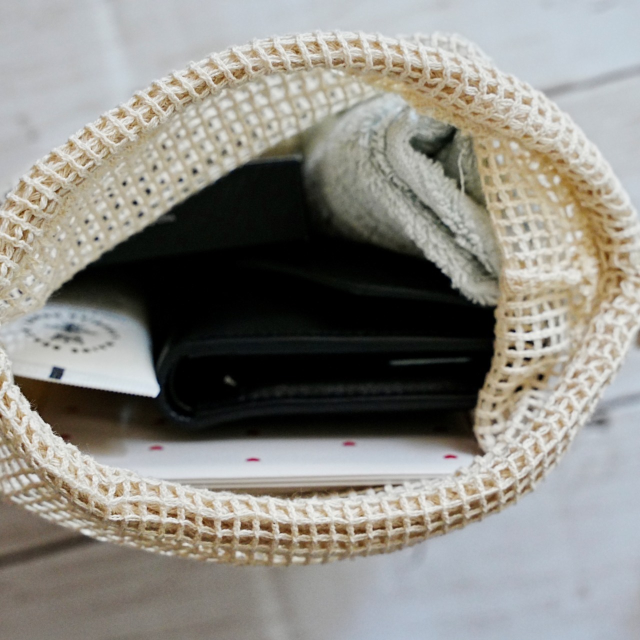 For Little Things Pouch / ネット巾着 / オーガニックコットン使用 - 7