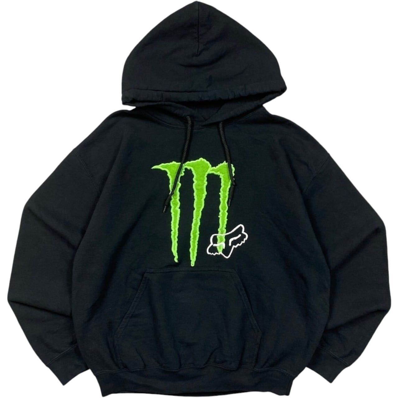 《M》GILDAN ギルダン モンスター ロゴプリント スウェットパーカー no.4294