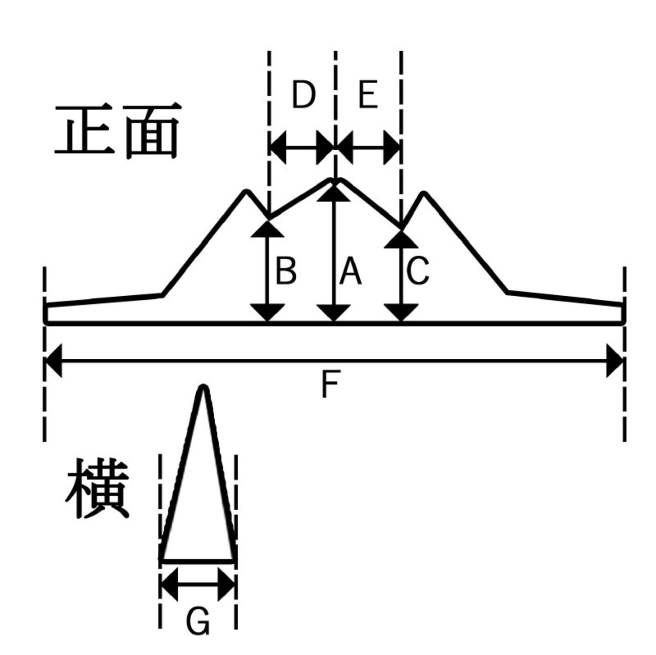胡弓駒４分９厘（竹製）／sao-am_cube670