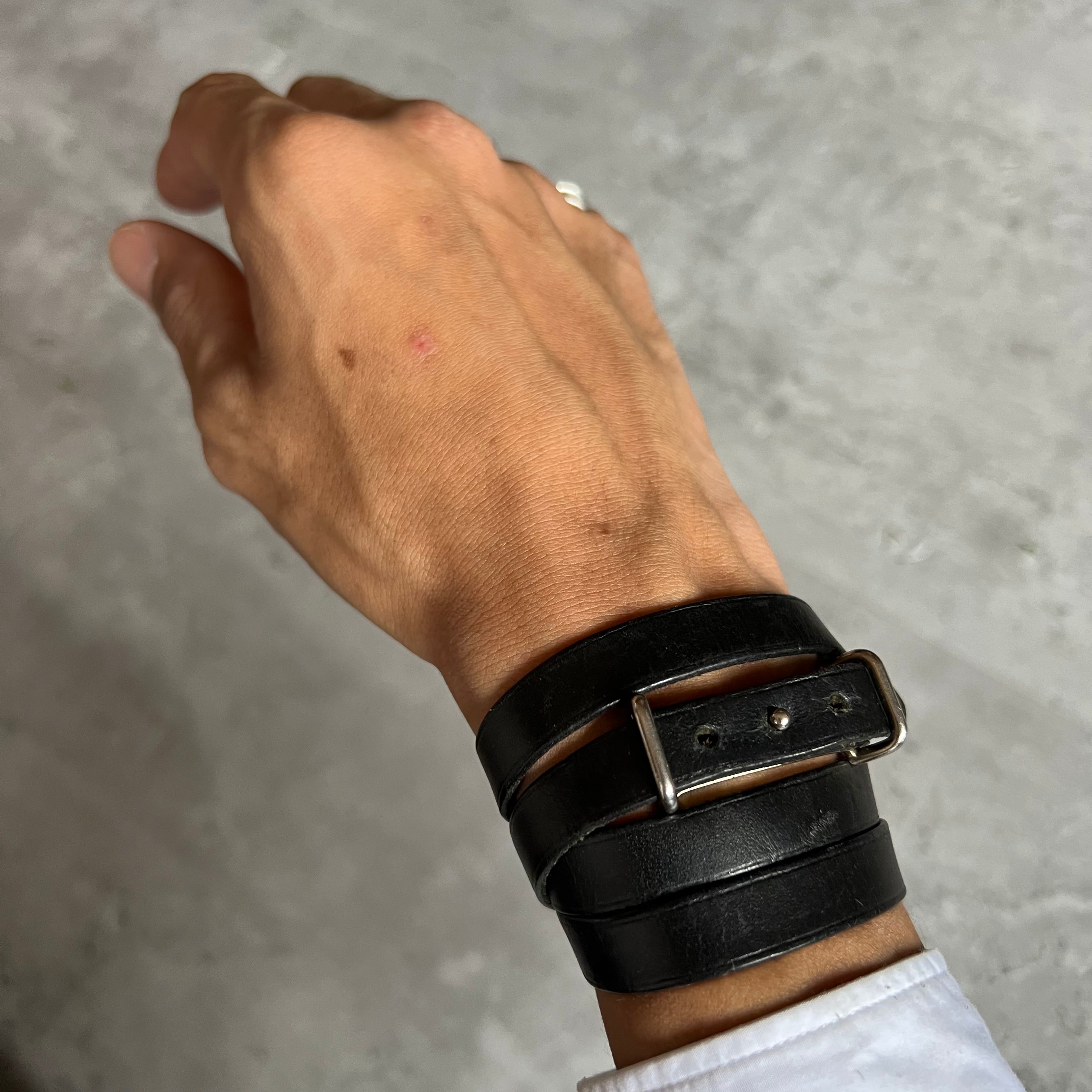 Hermes” Api 2 black color bracelet エルメス アピ2 4連 ブラック