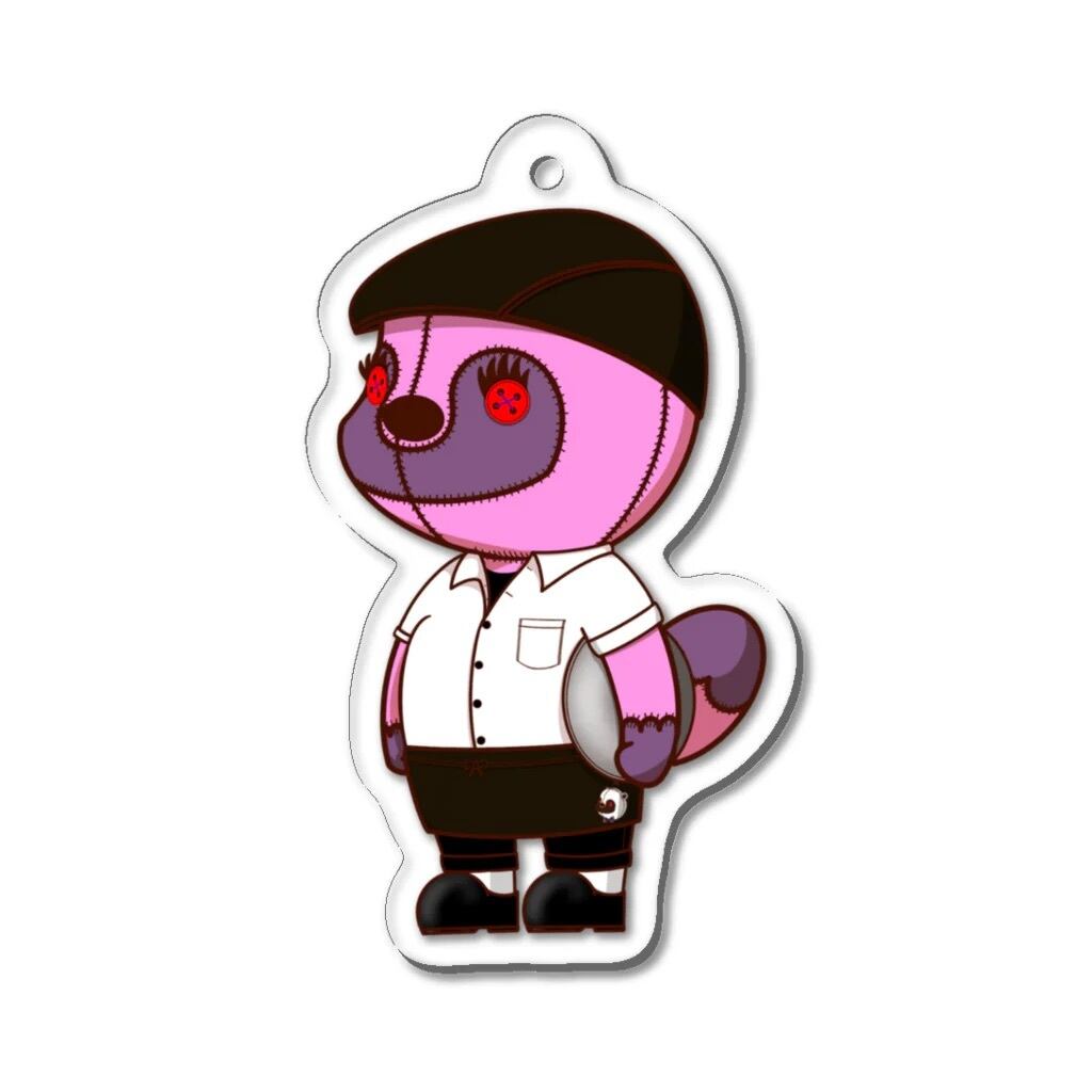 annetmii Café Saddy キーホルダー