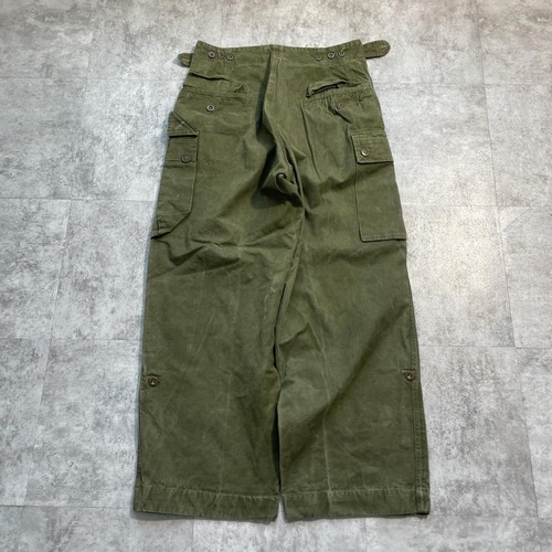50s オランダ軍 実物 ダブルフェイスパンツ 74/75 詳細写真9