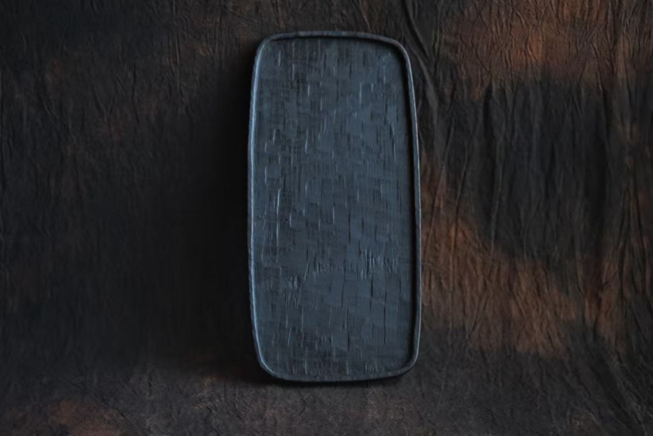 富山孝一 Koichi Tomiyama - ハツリ角盆 13