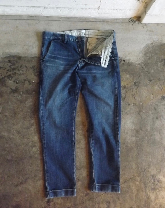 Men's デニムトラウザーズ  [ Deep Indigo ]  ストレッチ,日本製,岡山デニム,メンズデニム. Vintage,[ CM005-5650 ]