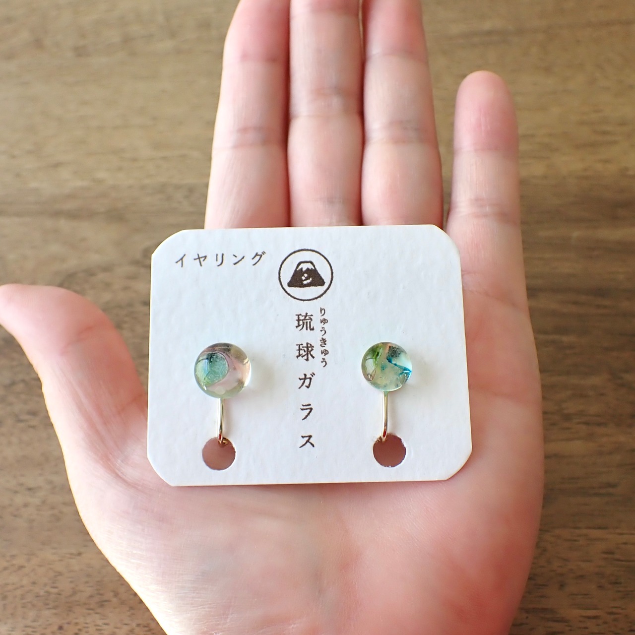 イヤリング / 琉球ガラス