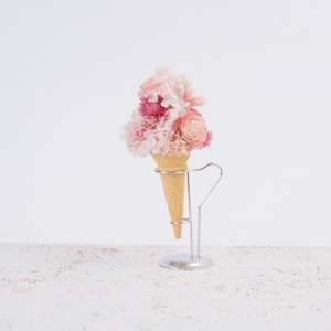 ICECREAM  〈Marshmallow Pink Flavor〉プリザーブドフラワーアレンジメント