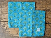 156ri049 Block Print Handkerchief b85
