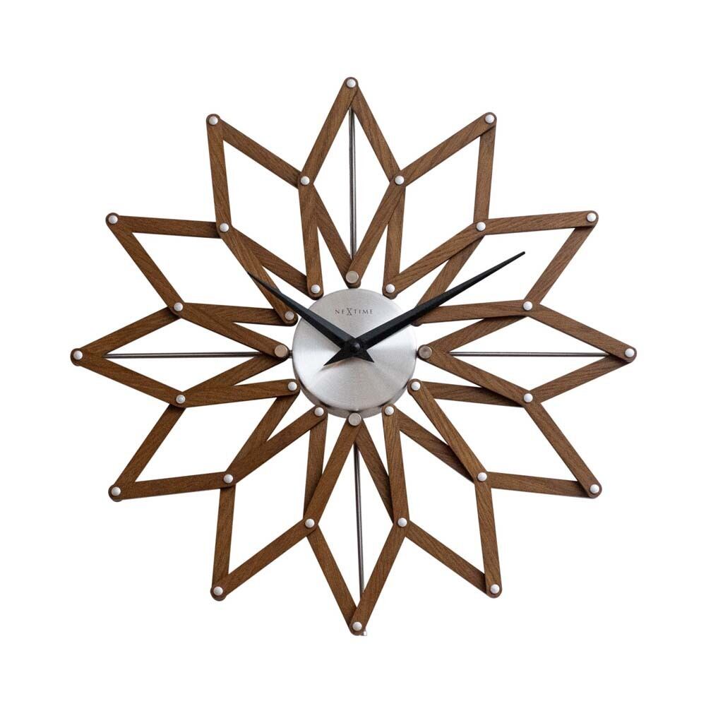 AW-2069】壁掛け時計 掛け時計 輸入時計 シルバー おしゃれ 上品