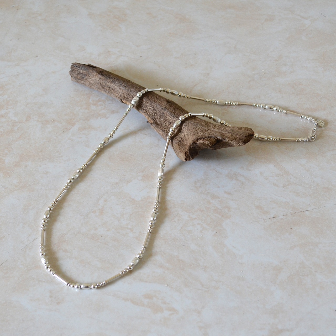 Tube Beads Necklace(Thicker)(60cm)