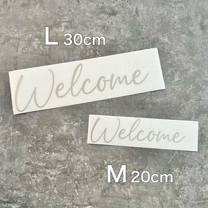 Welcome（size M）