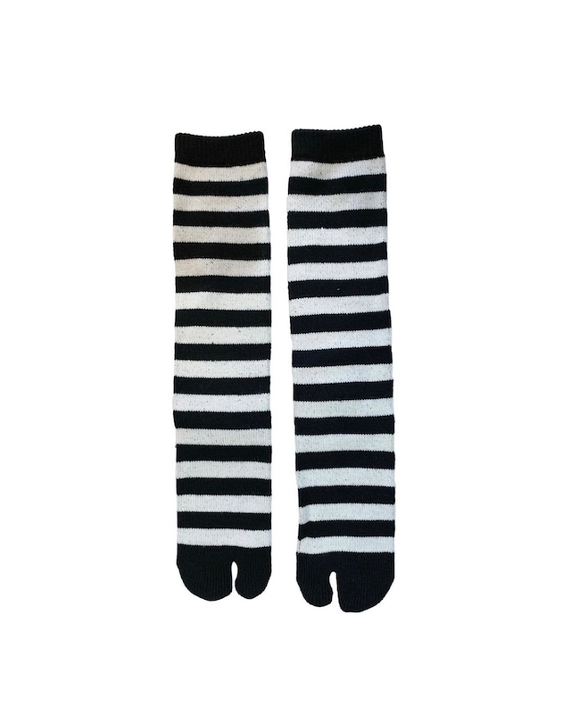 【FAKUI】BORDER TABI SOCKS