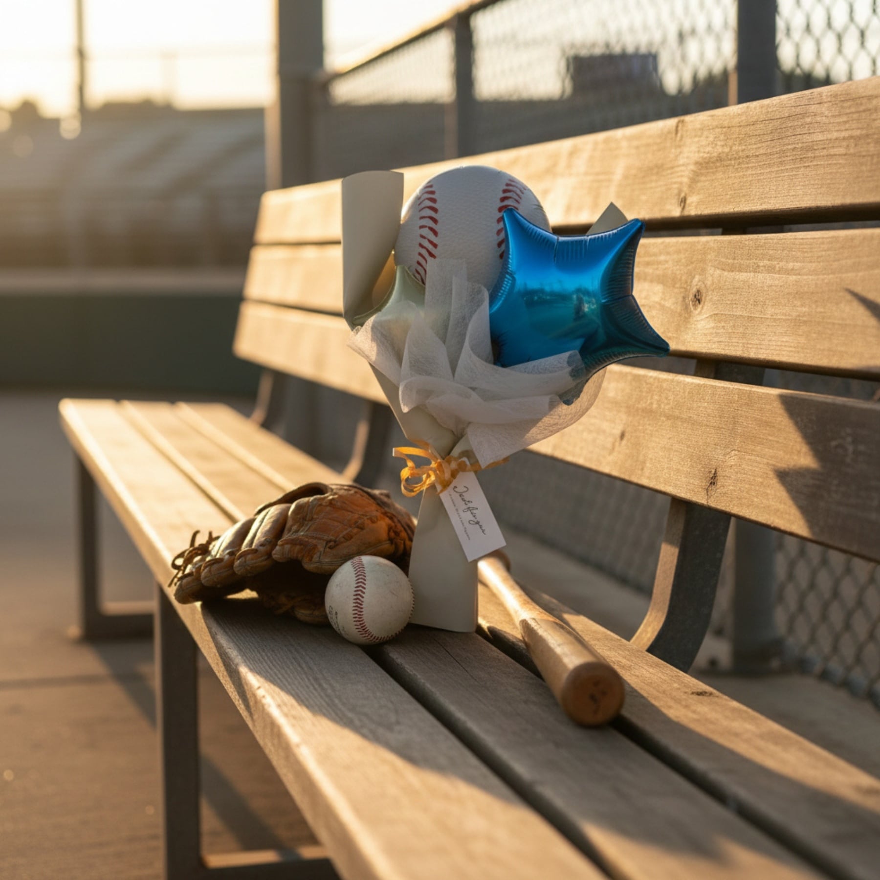 名入れ無料】部活ブーケ バルーン 花束 卒業 部活 スポーツ バルーン