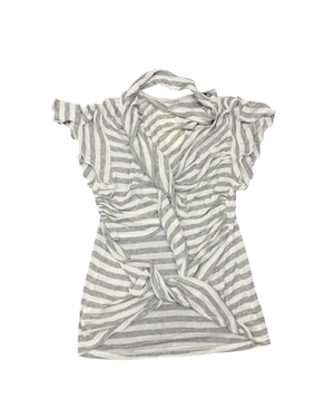【Vestige】Twist Stripe Top / 010021